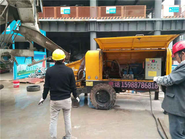 細(xì)石混凝土泵機