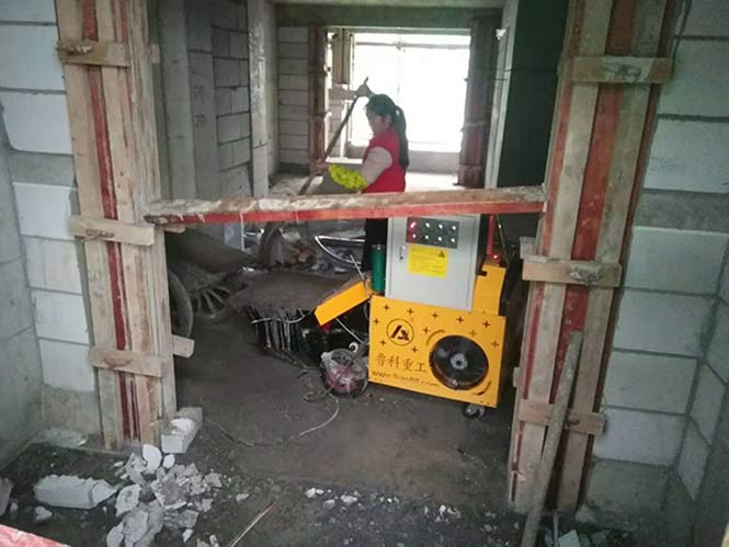 二次構造柱砼泵合作馥九建設濱河街坊中心項目 二次構造柱砼泵合作馥九建設濱河街坊中心項目