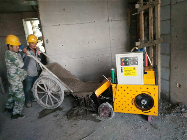 二次構造專用柱砼泵